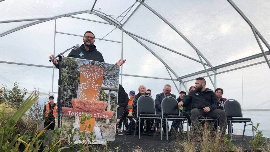 Te Tapu o Tāne board chairman Riki Parata says the nursery marks new ground in terms of an environmental collaboration between iwi and council.